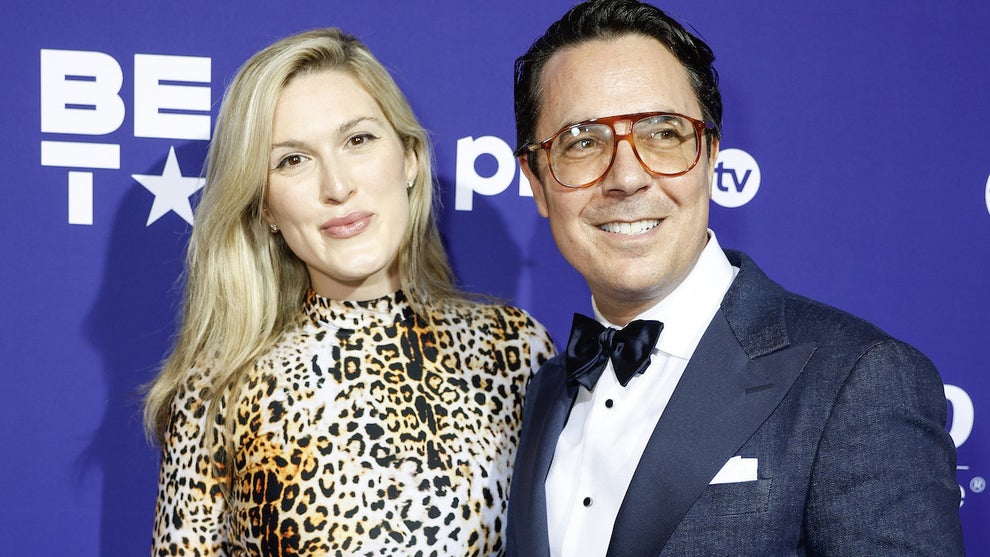 Olivia Nuzzi and Ryan Lizza attend CBS News' 2023 White House Correspondents' Dinner after party