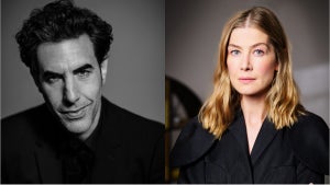 Sacha Baron Cohen Rosamund Pike Ladies First