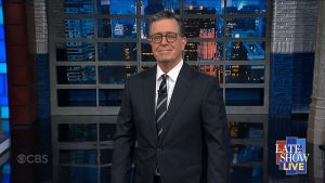 Stephen Colbert monologue VP Debate