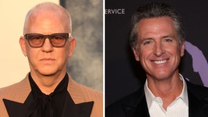 Ryan Muprhy and Gavin Newsom