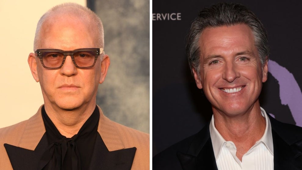 Ryan Muprhy and Gavin Newsom