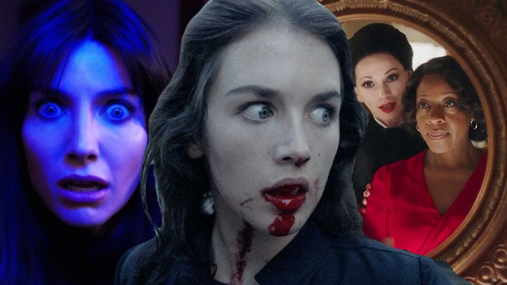 Annabelle Wallis in "Malignant," Isabelle Adjani in "Possession" and Marianne Jean-Baptiste in "In Fabric"