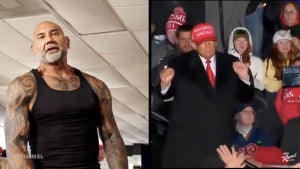 Dave Bautista mocks Donald Trump on Jimmy Kimmel Live!