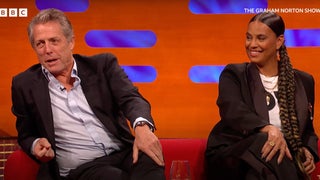 Hugh Grant Was Too Busy Making Warner Bros.’ Chairman Cry to Remember Donald Trump | Video