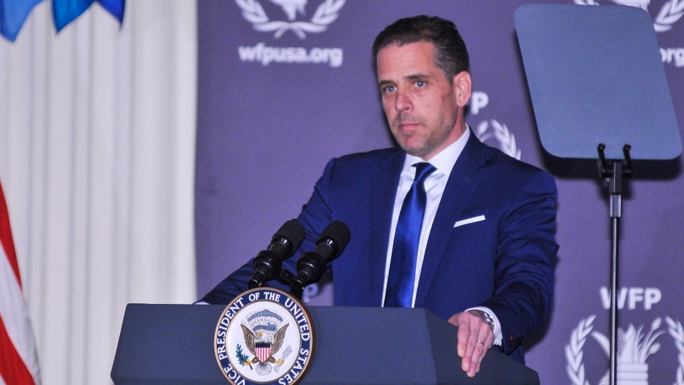 WFP USA Board Chair Hunter Biden speaks during the World Food Program USA's 2016 McGovern-Dole Leadership Award Ceremony at the Organization of American States on April 12, 2016 in Washington, DC.