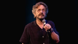 Comedian Marc Maron performs on stage during Moontower Comedy Festival at The Paramount Theatre on April 18, 2024 in Austin, Texas