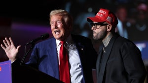 Donald Trump, Nicky Jam (Justin Sullivan/Getty Images)