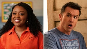 Quinta Brunson and Rob McElhenney