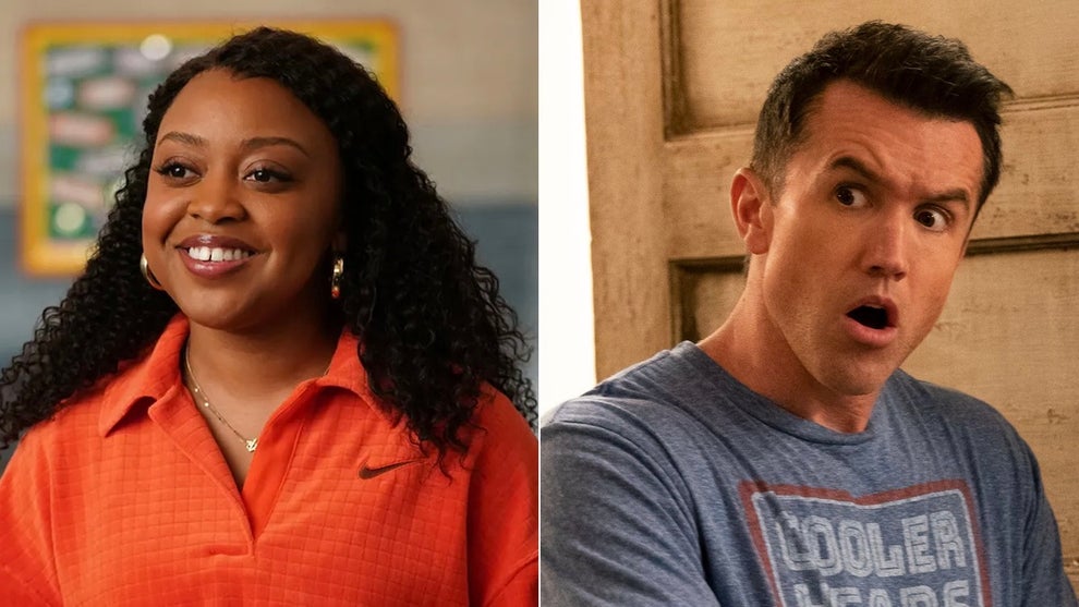 Quinta Brunson and Rob McElhenney