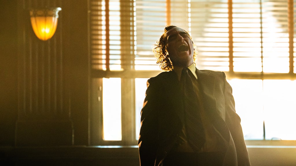 Joaquin Phoenix as Arthur Fleck in "Joker: Folie à Deux" (Credit: Warner Bros. Pictures)