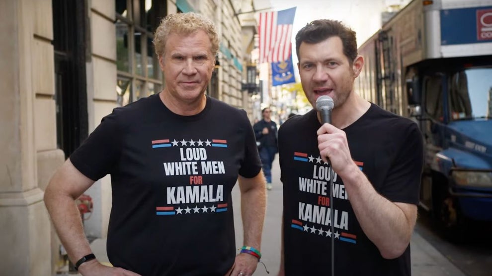 Will Ferrell and Billy Eichner on "Billy on the Street" (YouTube/"Billy on the Street")