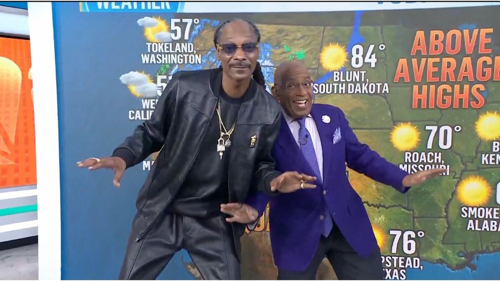 Snoop Dogg and Al Roker on "The Today Show" (NBC)