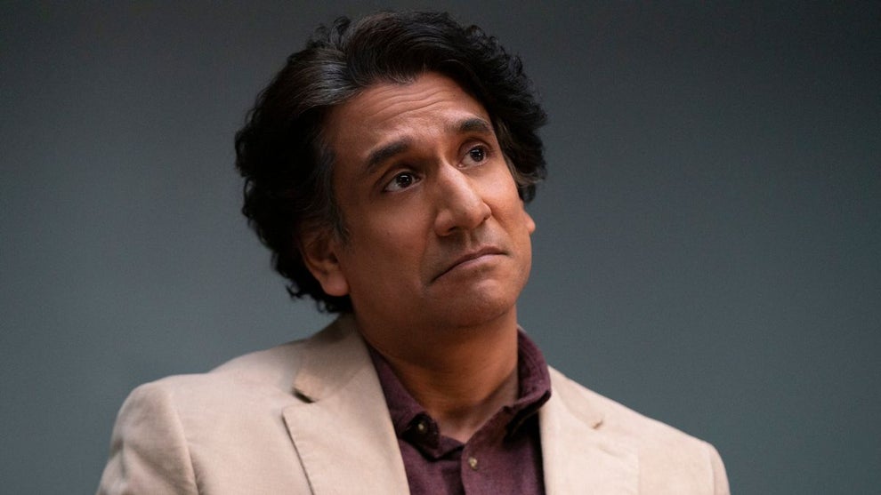 Naveen Andrews in "The Pradeeps of Pittsburgh" (Prime Video)