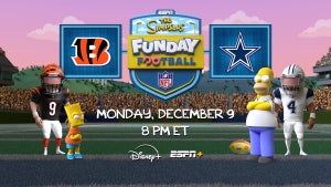 "The Simpsons Funday Football" (ESPN+/Disney+)