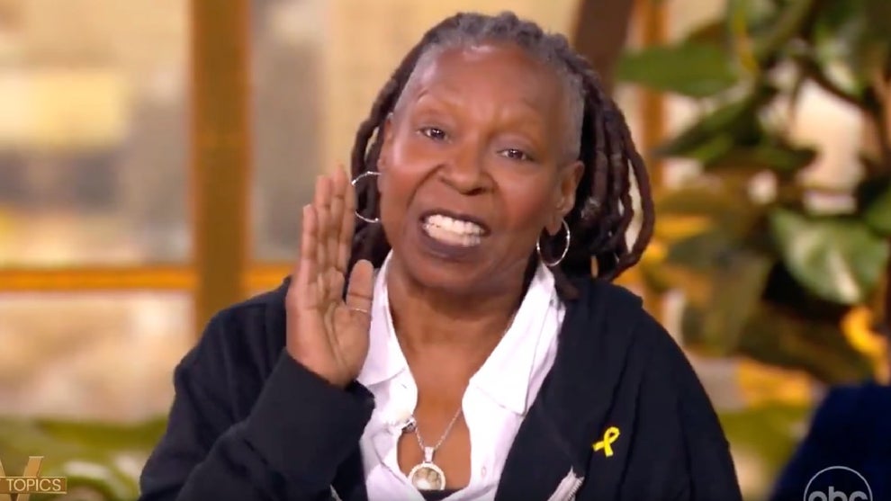 Whoopi Goldberg on "The View" (Credit: ABC)