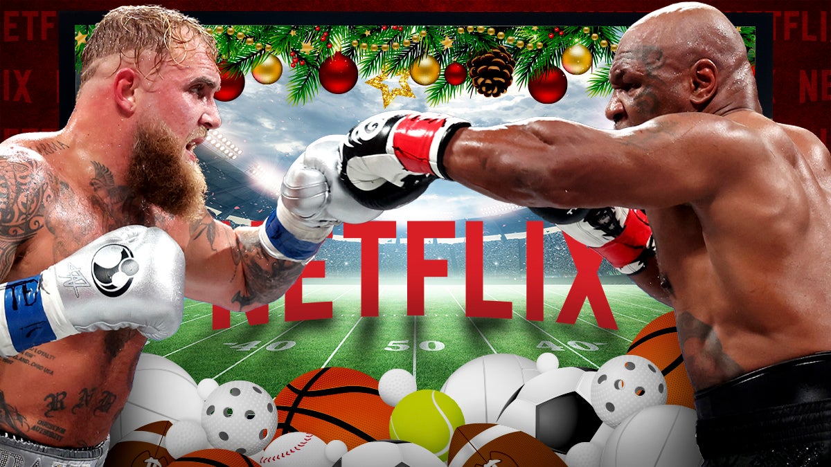 Jake Paul and Mike Tyson
