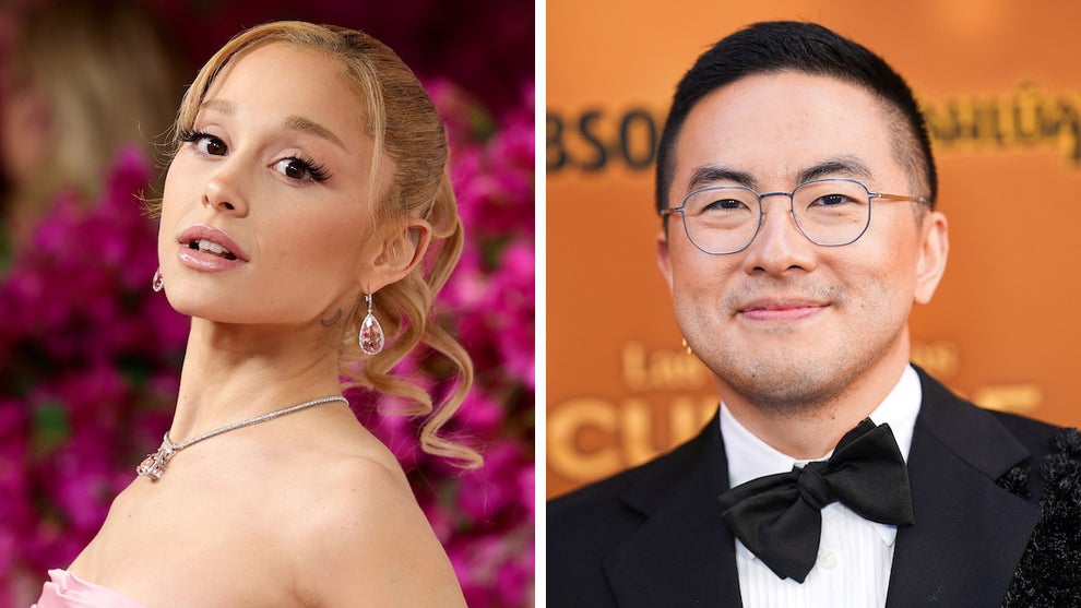 Ariana Grande and Bowen Yang