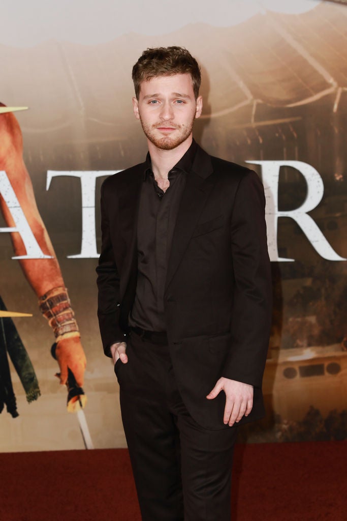 HOLLYWOOD, CALIFORNIA - NOVEMBER 18: Fred Hechinger attends the Los Angeles premiere of Paramount Pictures' "Gladiator II" at TCL Chinese Theatre on November 18, 2024 in Hollywood, California. (Photo by Matt Winkelmeyer/Getty Images)
