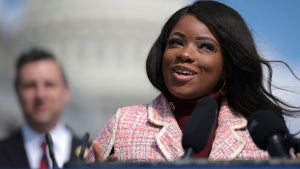 Rep. Jasmine Crockett (Credit: Win McNamee/Getty Images)