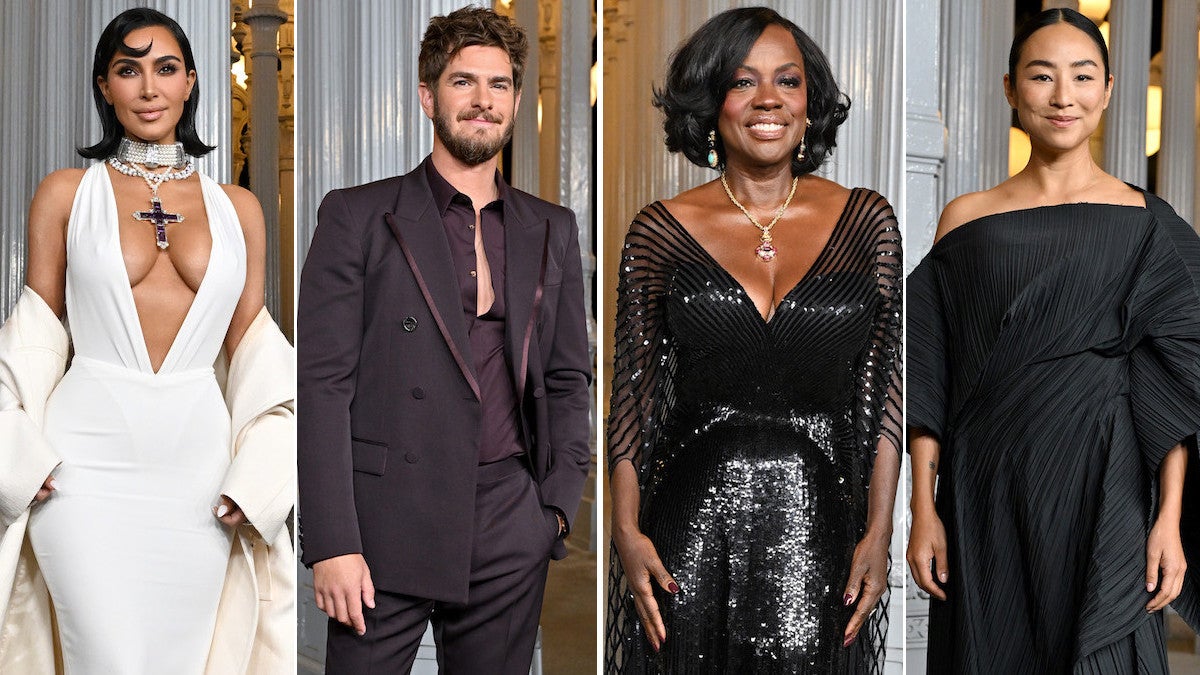 Kim Kardashian Andrew Garfield Viola Davis Greta Lee LACMA