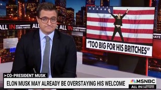 Chris Hayes Says Elon Musk Is Acting ‘Like a Co-President’ and Already ‘Wearing out His Welcome’ With Trump | Video