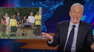 Jon Stewart Mocks Biden’s Rainforest Escape: ‘Starring in What Appears to Be 4 Pixar Movies In One’ | Video