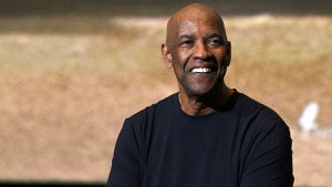 Denzel Washington attends the "Gladiator II" Paris Special Screening at Pathe Palace on November 10, 2024, in Paris, France