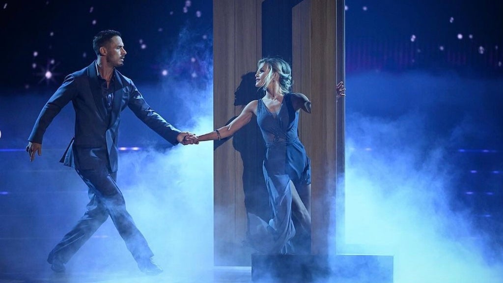 Danny Amendola and Witney Carson perform during the semi-finals of "Dancing With the Stars"