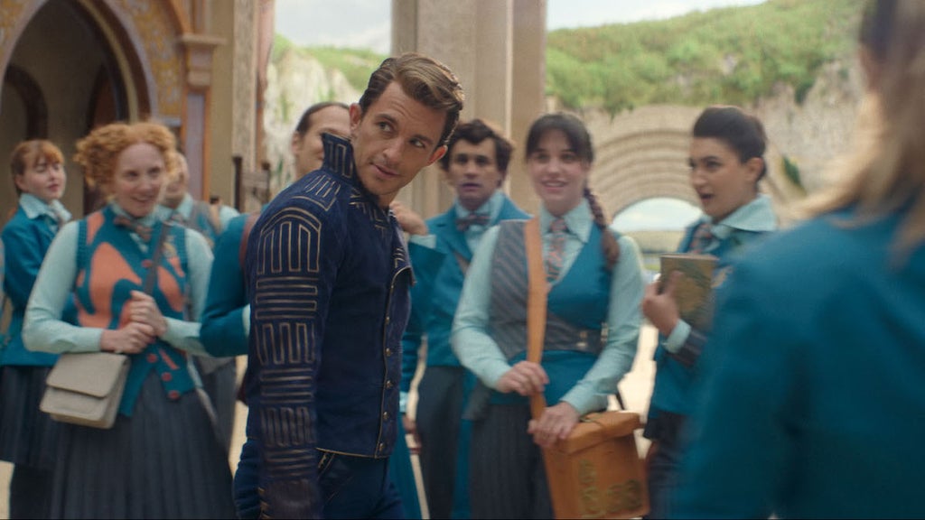 Jonathan Bailey as Fiyero in "Wicked" (Credit: Universal Pictures)
