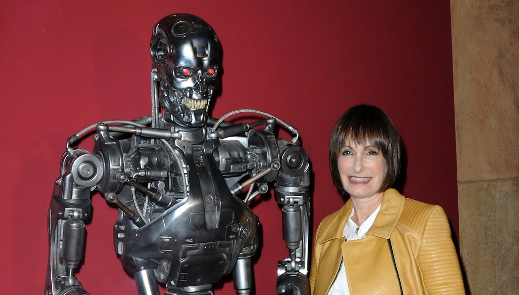 Gale Anne Hurd arrives for the 30th anniversary screening of "The Terminator: at the Egyptian Theatre on October 15, 2014 in Hollywood, California.