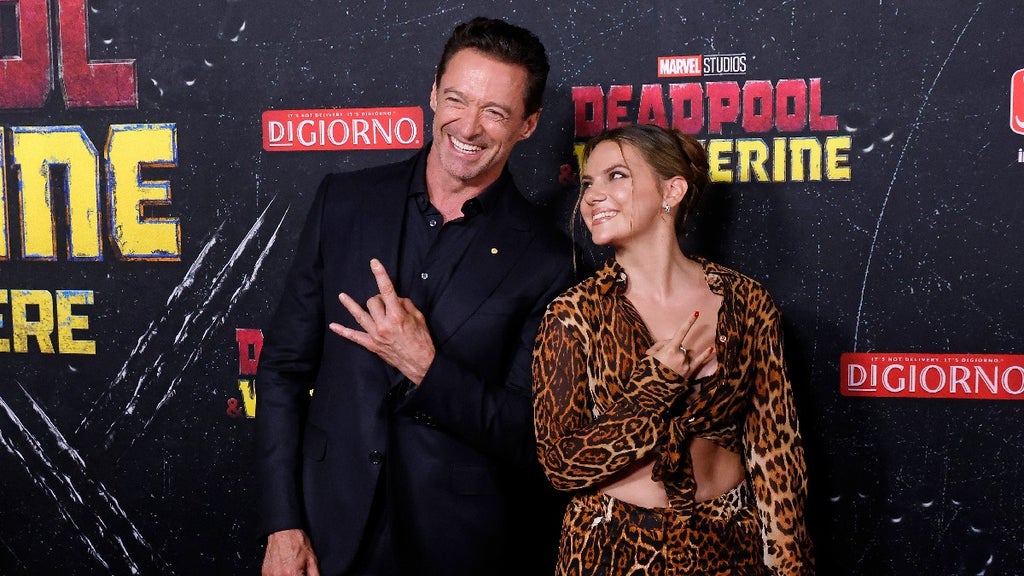 Hugh Jackman and Dafne Keen