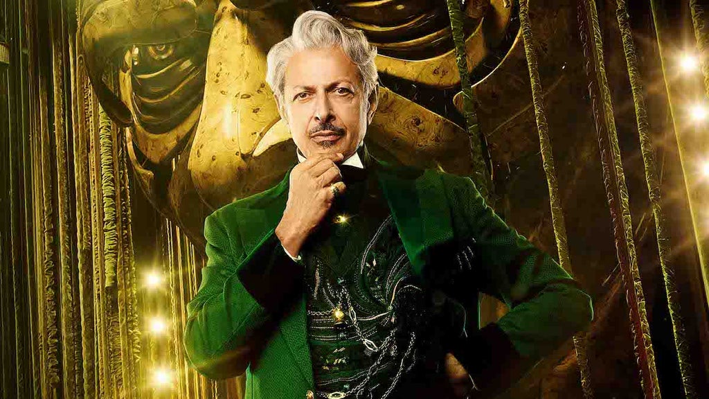 Jeff Goldblum as The Wizard in "Wicked" (Credit: Universal Pictures)
