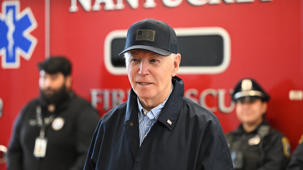 Joe Biden in Nantucket Thanksgiving 2024