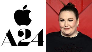 Lena Dunham (Apple, A24, Getty) Sam Bankman-Fried