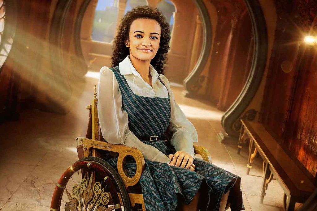Marissa Bode as Nessarose in "Wicked" (Credit: Universal Pictures)