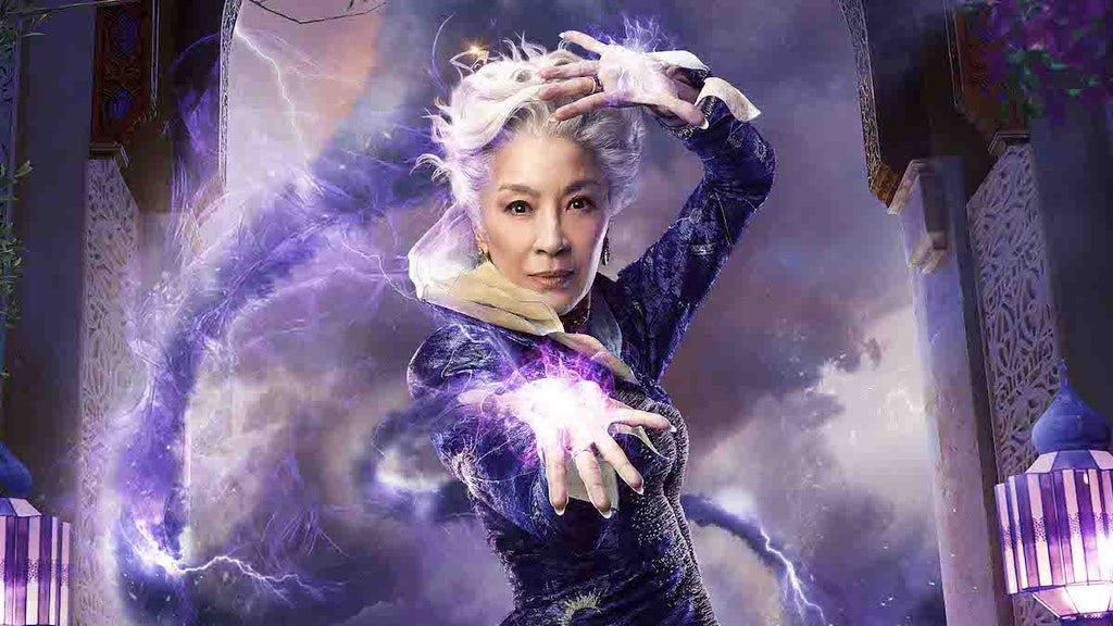 Michelle Yeoh as Madame Morrible in "Wicked" (Credit: Universal Pictures)