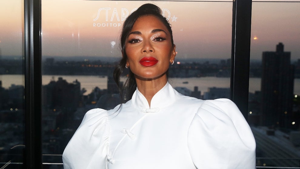 Nicole Scherzinger during a cocktail reception celebrating the launch for the new Broadway revival of Andrew Lloyd Webber's "Sunset Blvd" at The Starchild Rooftop at The Civilian Hotel on September 13, 2024 in New York City