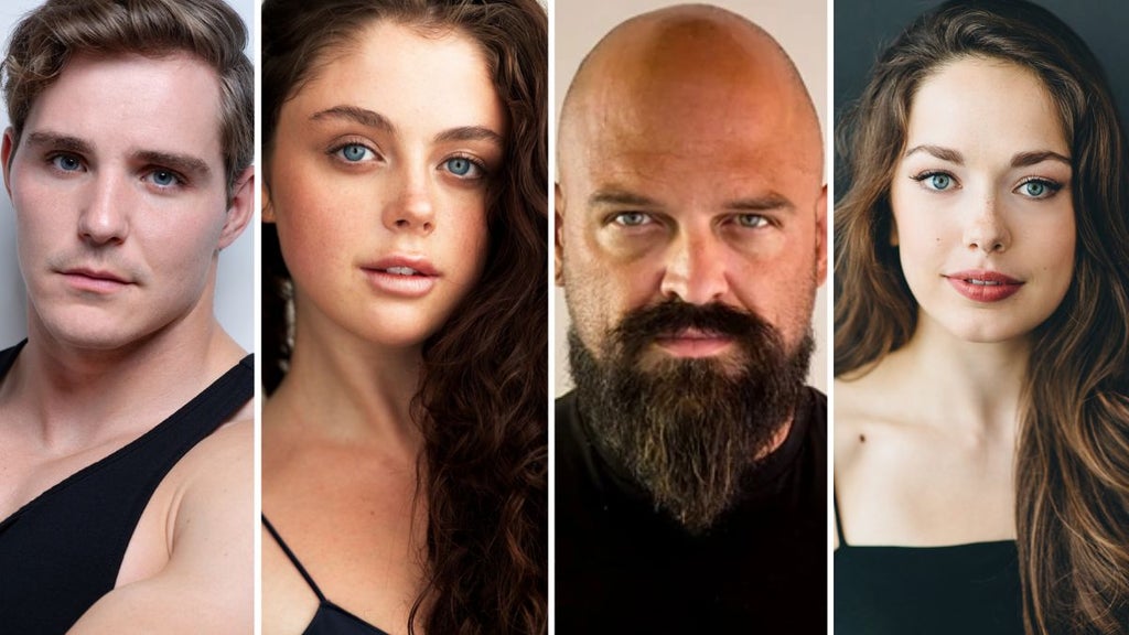 Wyatt Dorion, Georgie Murphy, Tait Fletcher and Julia Knope (Photo credit: Matthew Bennett, Jeffrey Mosier, Courtesy of Prime Video and Lauren Vandenbrook)