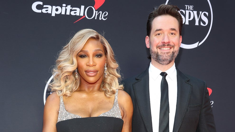 Serena Williams and Alexis Ohanian at the 2024 ESPY Awards