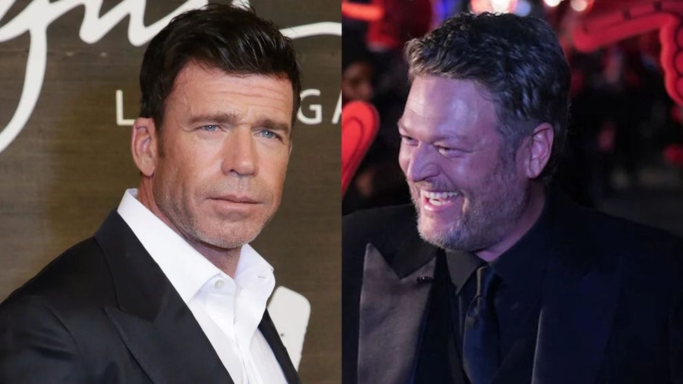 Taylor Sheridan, Blake Shelton (Getty Images/NBC)