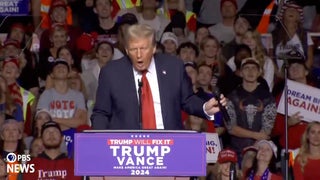 Donald Trump Mimes Blow Job as He Vents About His Mic Setup, Threatens to ‘Knock the Hell Out of People Backstage’ | Video