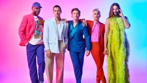 Karamo Brown, Antoni Porowski, Jeremiah Brent, Tan France, and Jonathan Van Ness from Netflix's "Queer Eye" (Credit: Bronson Farr/Netflix)