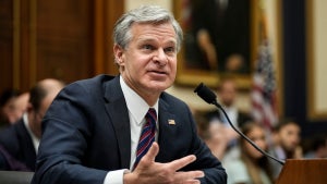 FBI director Christopher Wray (Credit: Drew Angerer/Getty Images)
