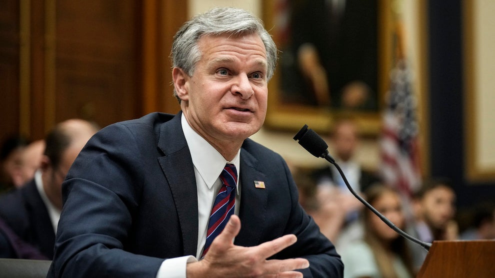 FBI director Christopher Wray (Credit: Drew Angerer/Getty Images)
