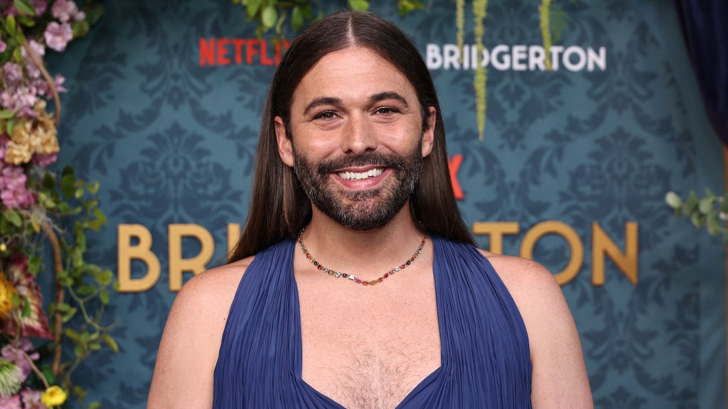 Jonathan van Ness at Netflix's "Bridgerton" Season 3 World Premiere (Credit: Jamie McCarthy/Getty Images)