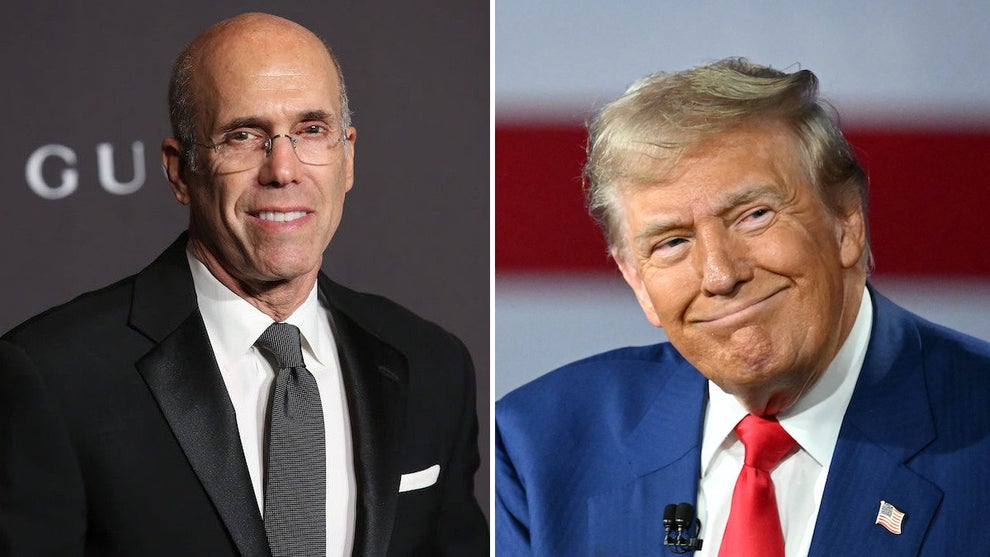 Jeffrey Katzenberg Donald Trump