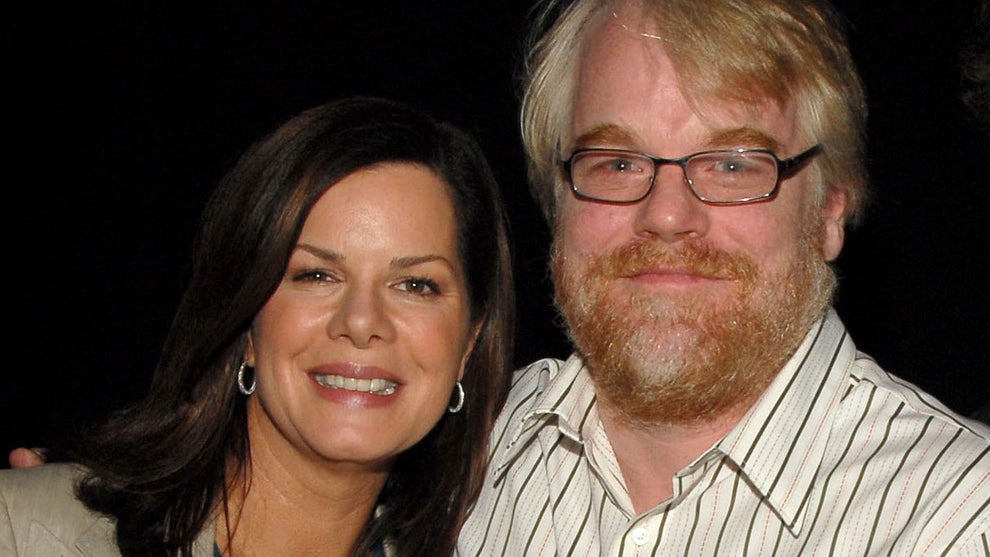 Marcia Gay Harden and Philip Seymour Hoffman (Credit: Kevin Mazur Archive 1/WireImage)