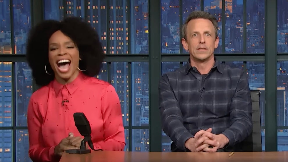Seth Meyers Amber Ruffin Late Night