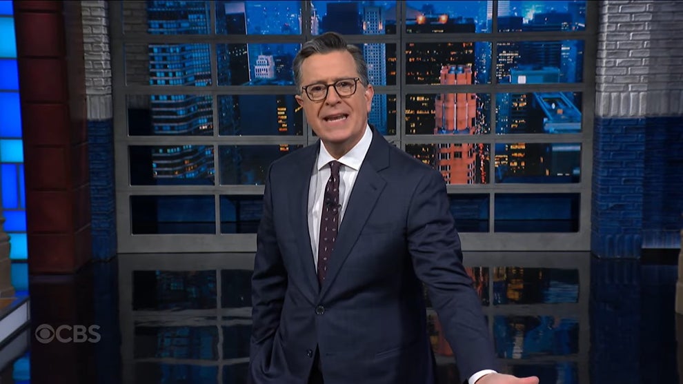 Stephen Colbert hunter biden donald trump