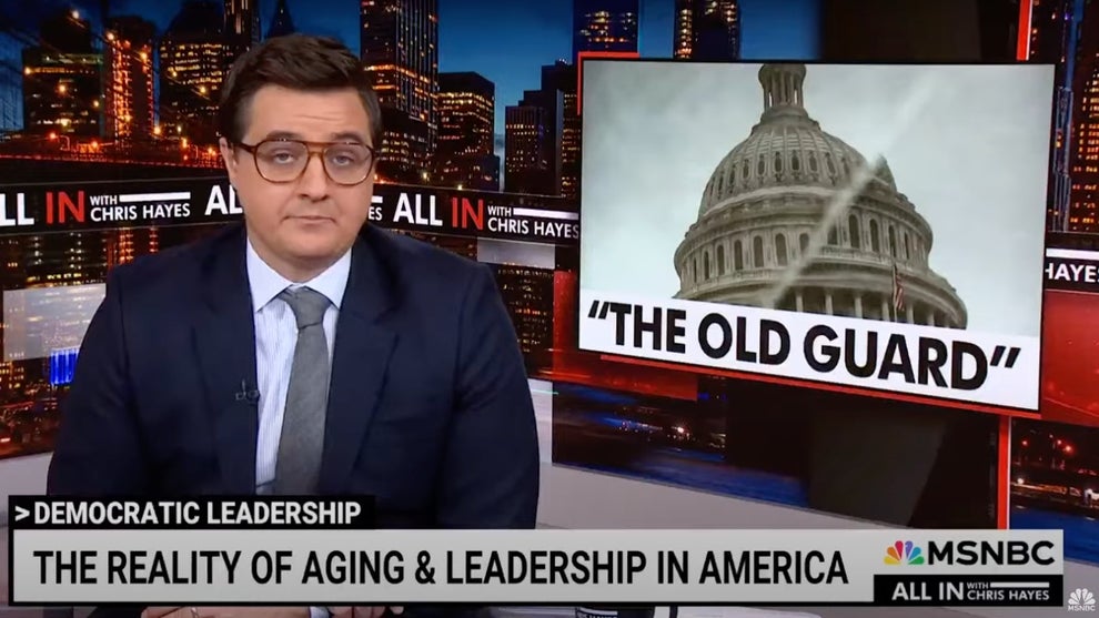Chris Hayes on "All In With Chris Hayes" (Credit: MSNBC)